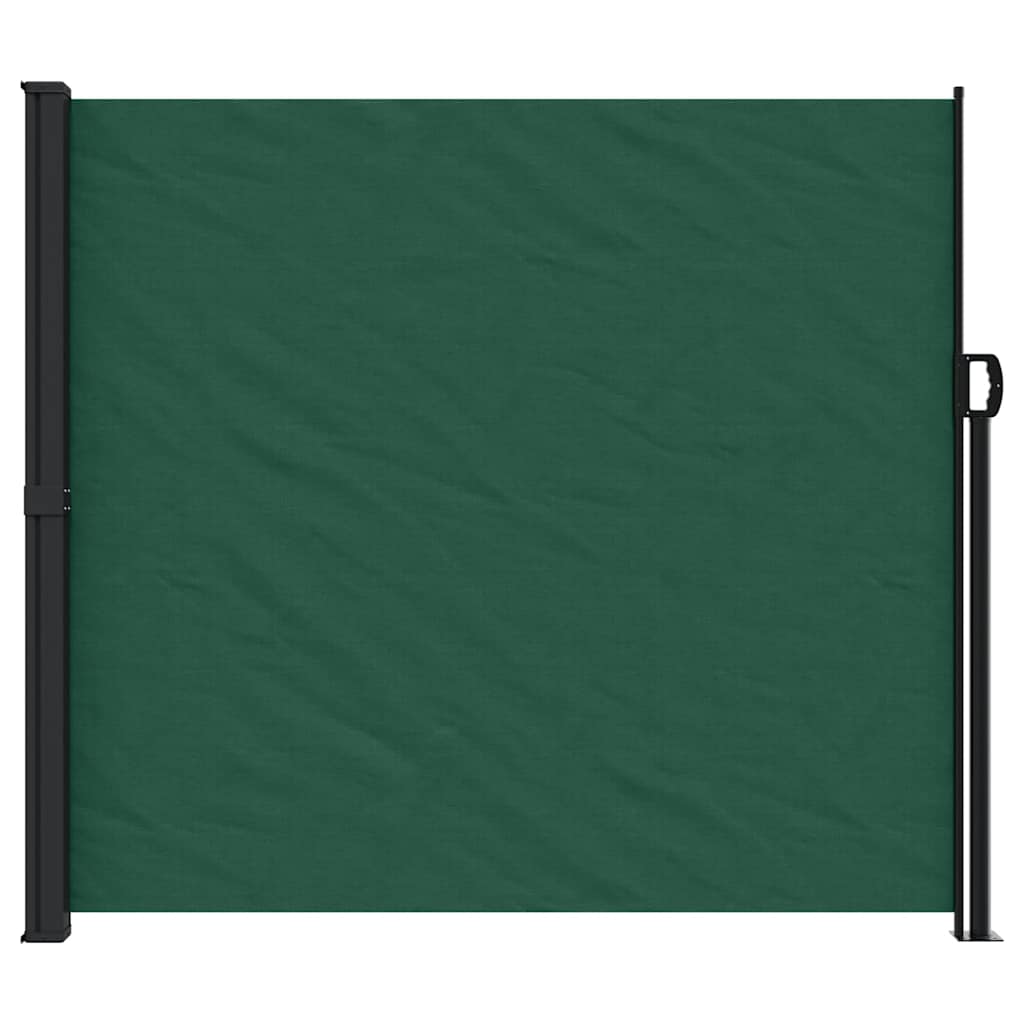 Tenda da Sole Laterale Retrattile Verde Scuro 180x300 cm | homemem39
