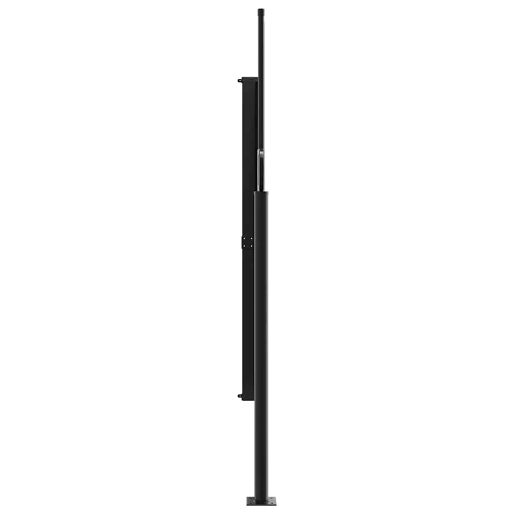 Tenda da sole laterale retrattile antracite 180x300 cm | homemem39