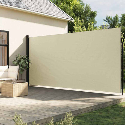 Tenda da Sole Laterale Retrattile Crema 200x300 cm | homemem39