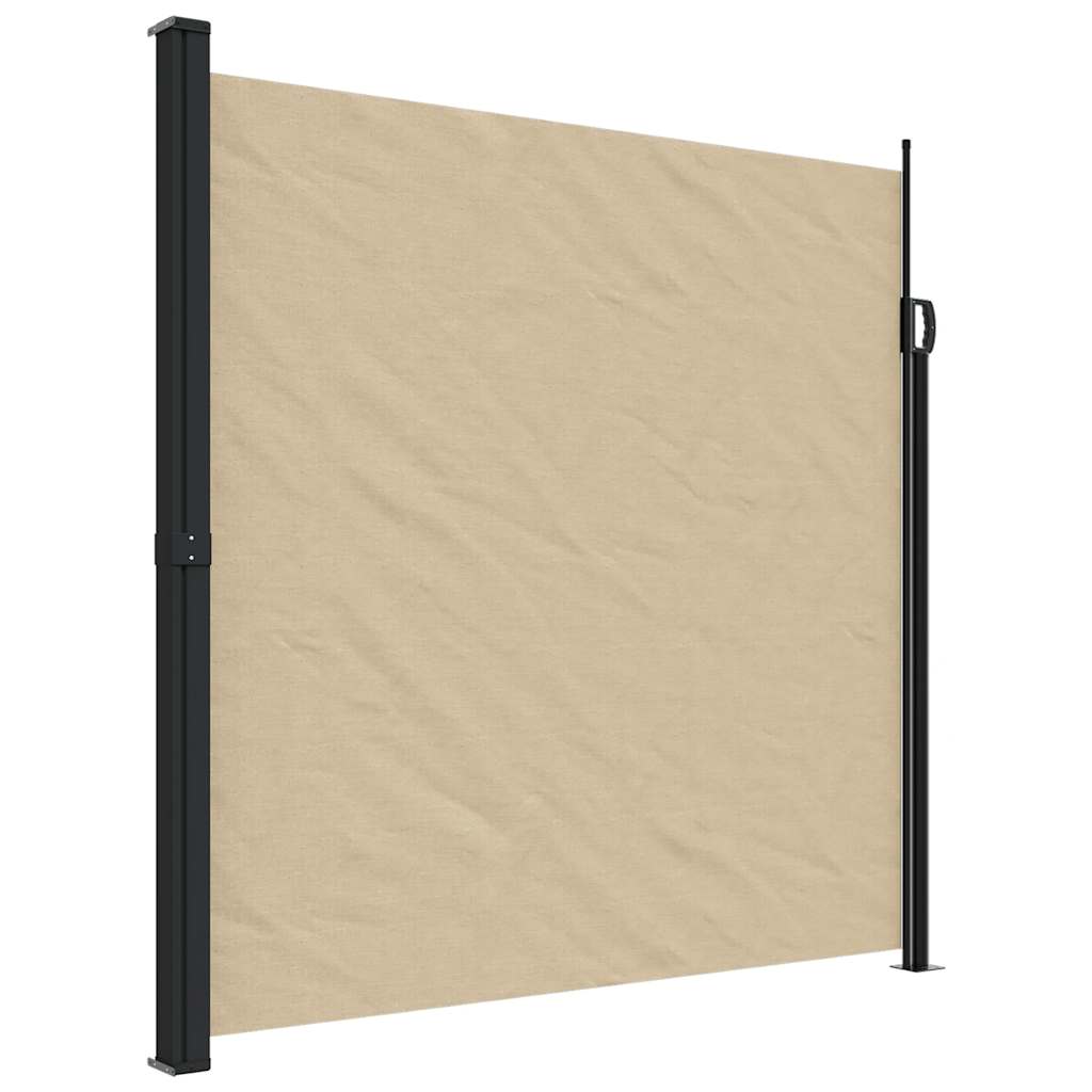 Tenda da Sole Laterale Retrattile Beige 200x300 cm | homemem39