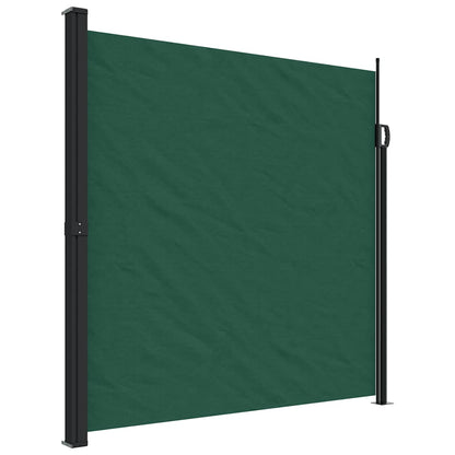 Tenda da Sole Laterale Retrattile Verde Scuro 200x300 cm | homemem39