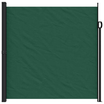 Tenda da Sole Laterale Retrattile Verde Scuro 200x300 cm | homemem39