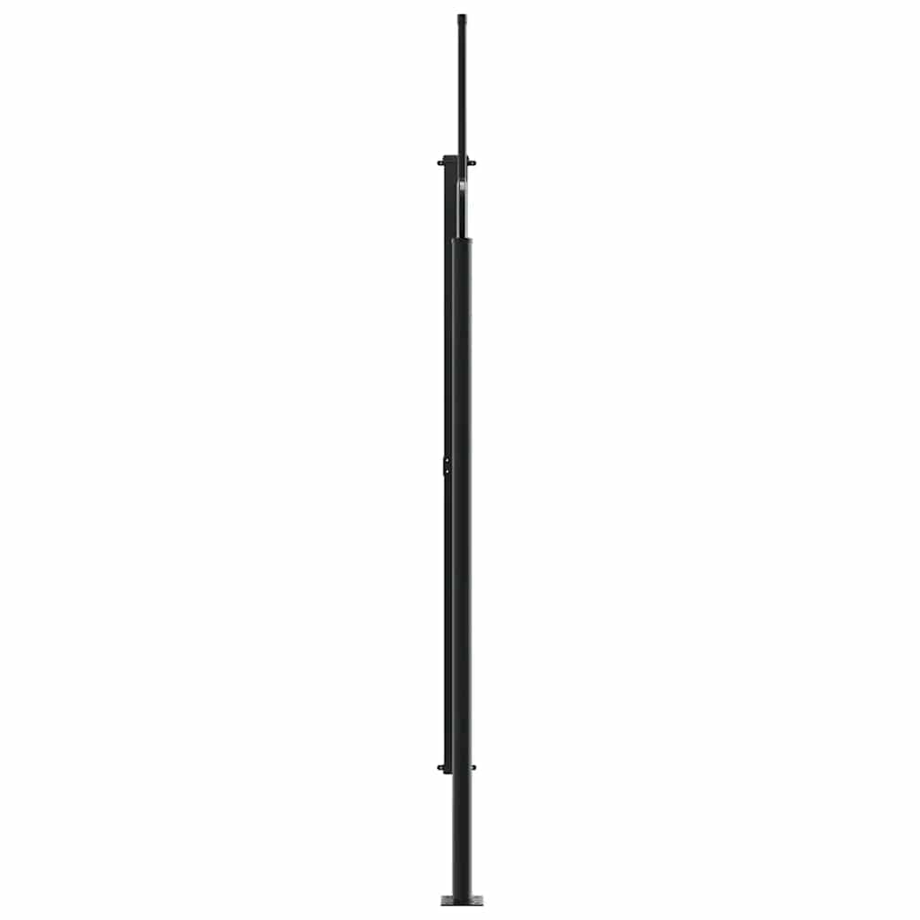 Tenda da sole laterale retrattile antracite 200x300 cm | homemem39