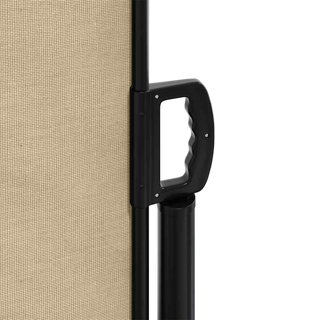 Tenda da Sole Laterale Retrattile Beige 220x300 cm | homemem39