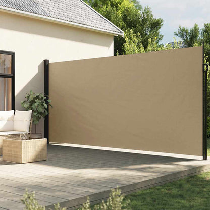 Tenda da Sole Laterale Retrattile Beige 220x300 cm | homemem39
