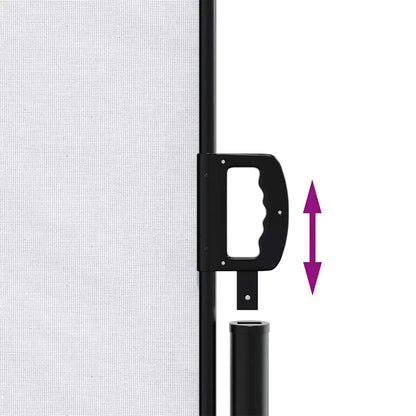 Tenda da Sole Laterale Retrattile Bianco 220x300 cm | homemem39