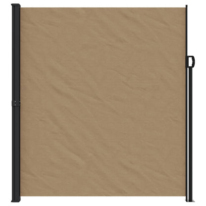 Tenda da Sole Laterale Retrattile Tortora 220x300 cm | homemem39