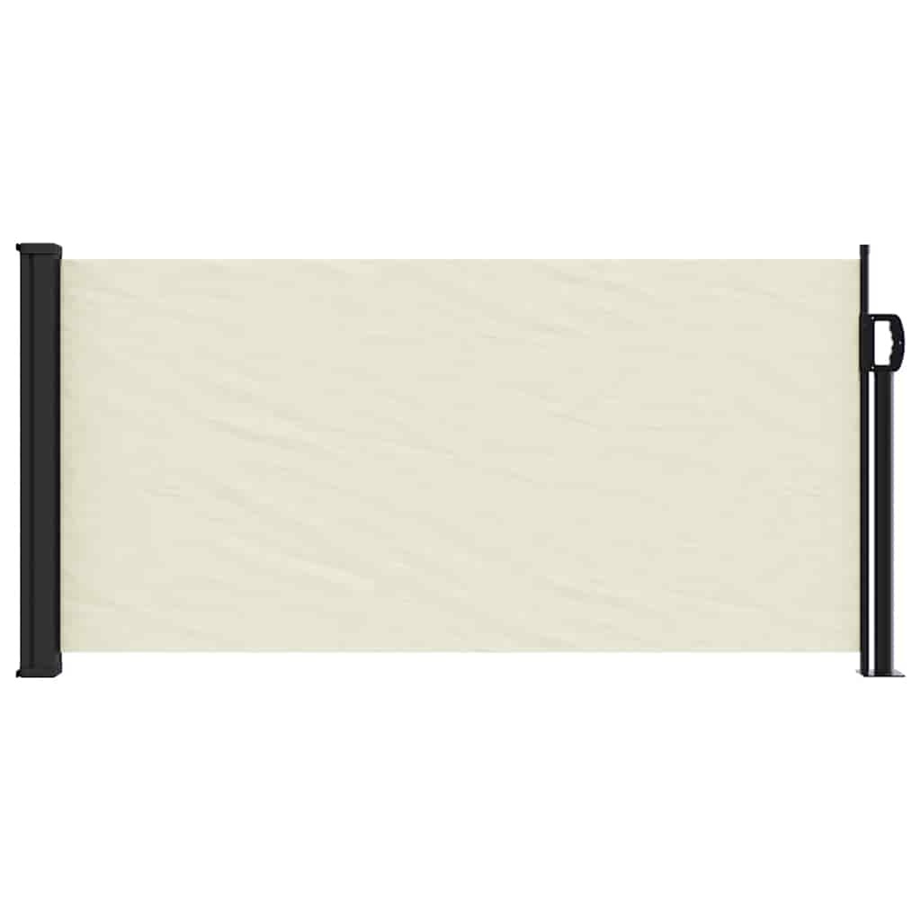 Tenda da Sole Laterale Retrattile Crema 100x500 cm | homemem39