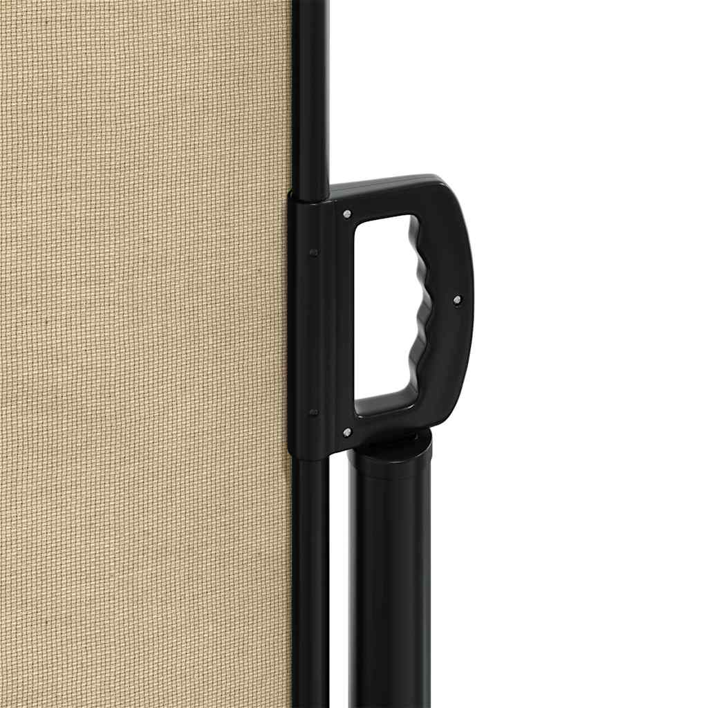 Tenda da Sole Laterale Retrattile Beige 100x500 cm | homemem39