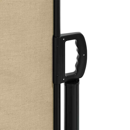 Tenda da Sole Laterale Retrattile Beige 100x500 cm | homemem39