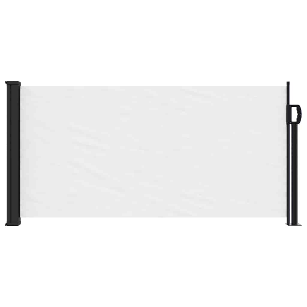 Tenda da Sole Laterale Retrattile Bianco 100x500 cm | homemem39