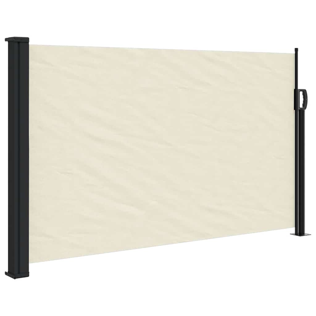 Tenda da Sole Laterale Retrattile Crema 120x500 cm