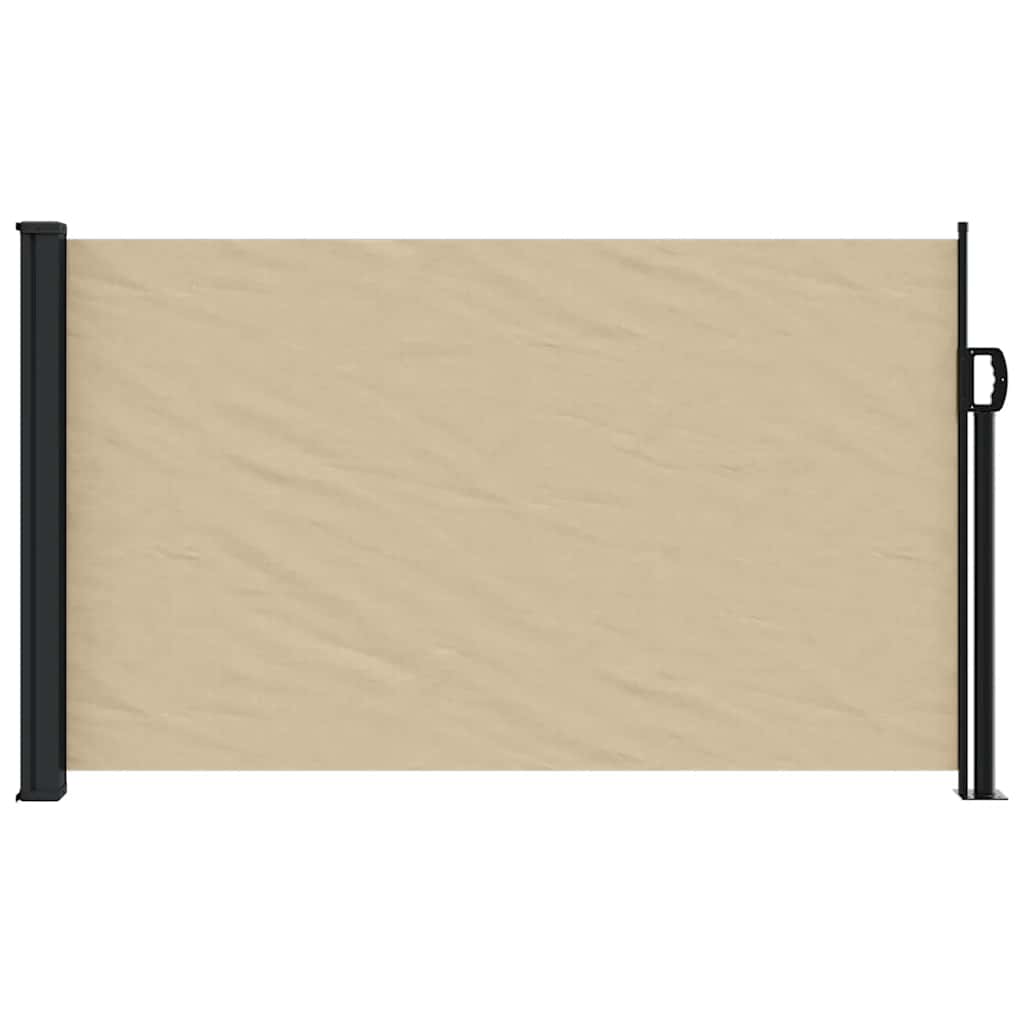 Tenda da Sole Laterale Retrattile Beige 120x500 cm | homemem39