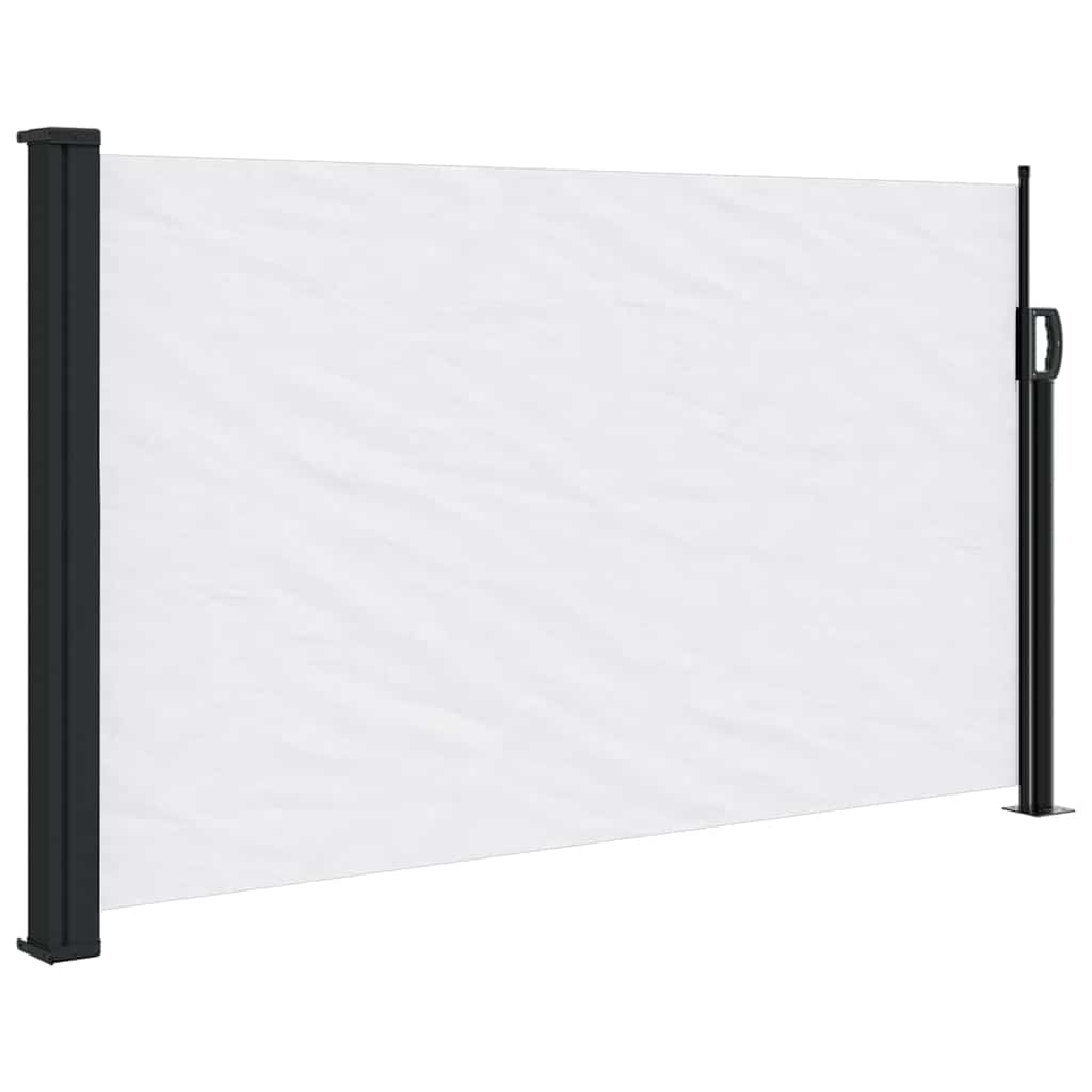 Tenda da Sole Laterale Retrattile Bianco 120x500 cm | homemem39