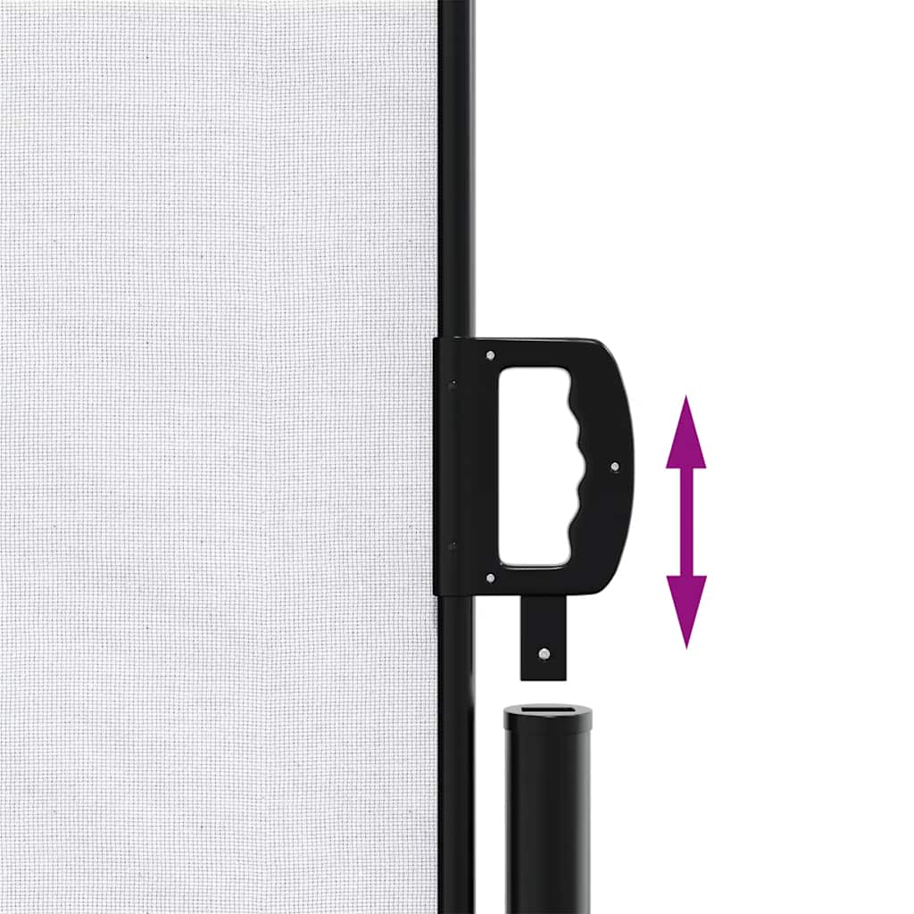 Tenda da Sole Laterale Retrattile Bianco 120x500 cm | homemem39