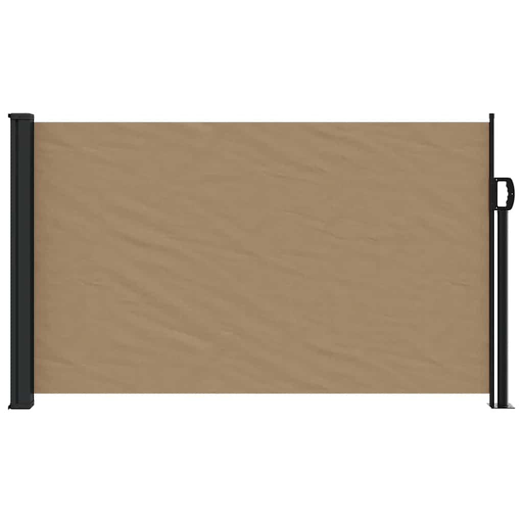 Tenda da Sole Laterale Retrattile Tortora 120x500 cm | homemem39