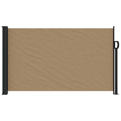 Tenda da Sole Laterale Retrattile Tortora 120x500 cm