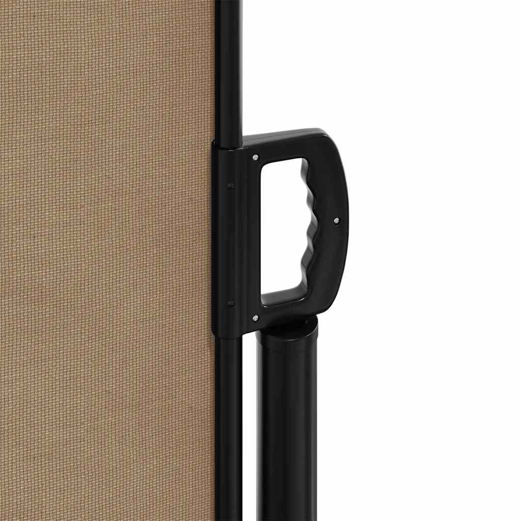Tenda da Sole Laterale Retrattile Tortora 120x500 cm | homemem39