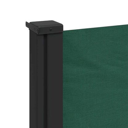 Tenda da Sole Laterale Retrattile Verde Scuro 120x500 cm | homemem39