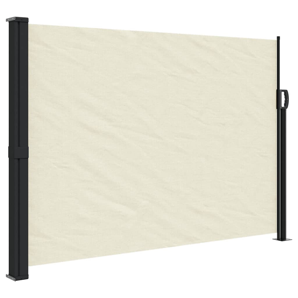 Tenda da Sole Laterale Retrattile Crema 140x500 cm | homemem39