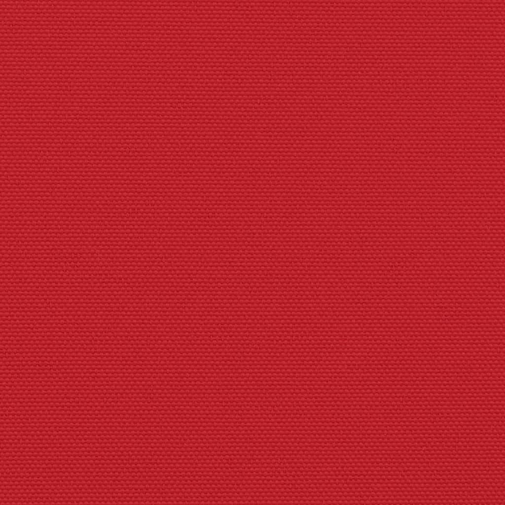 Tenda da Sole Laterale Retrattile Rossa 140x500 cm