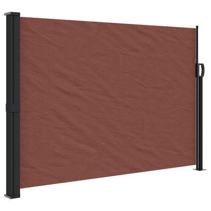 Tenda da Sole Laterale Retrattile Marrone 140x500 cm | homemem39