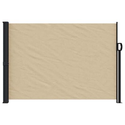 Tenda da Sole Laterale Retrattile Beige 140x500 cm | homemem39