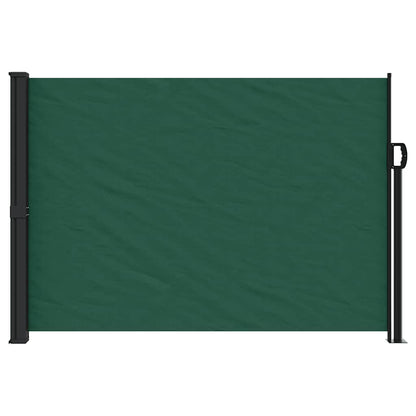 Tenda da Sole Laterale Retrattile Verde Scuro 140x500 cm | homemem39