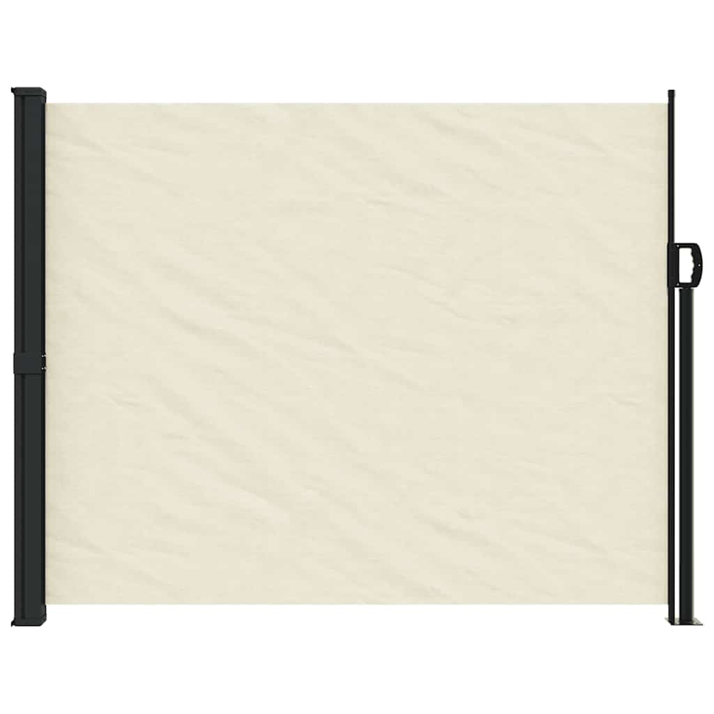 Tenda da Sole Laterale Retrattile Crema 160x500 cm | homemem39