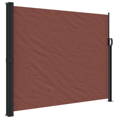 Tenda da Sole Laterale Retrattile Marrone 160x500 cm | homemem39