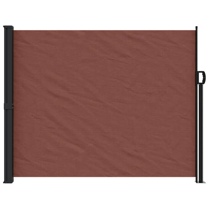 Tenda da Sole Laterale Retrattile Marrone 160x500 cm | homemem39