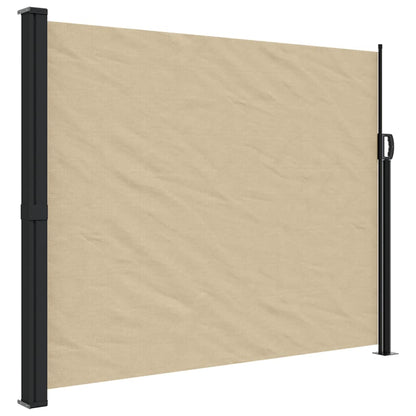 Tenda da Sole Laterale Retrattile Beige 160x500 cm | homemem39