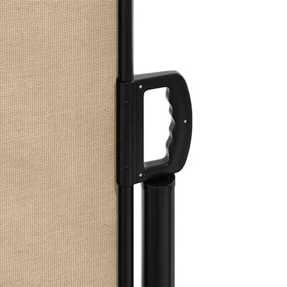 Tenda da Sole Laterale Retrattile Beige 160x500 cm | homemem39