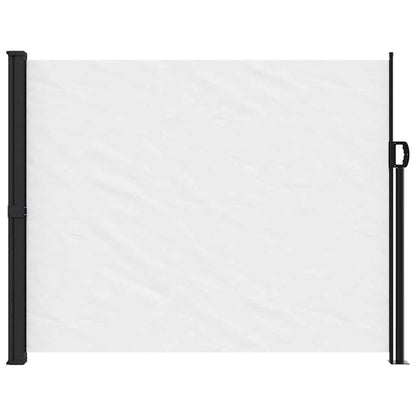 Tenda da Sole Laterale Retrattile Bianco 160x500 cm | homemem39