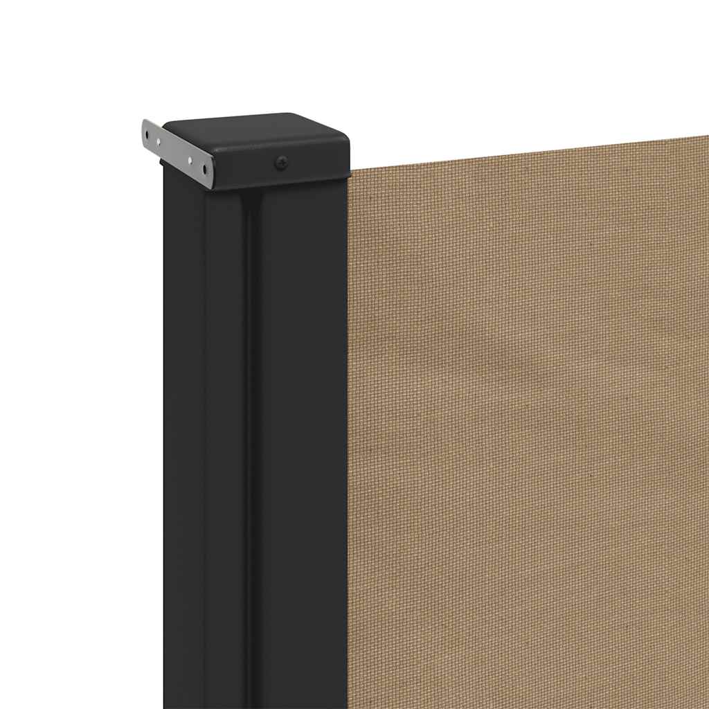 Tenda da Sole Laterale Retrattile Tortora 160x500 cm | homemem39