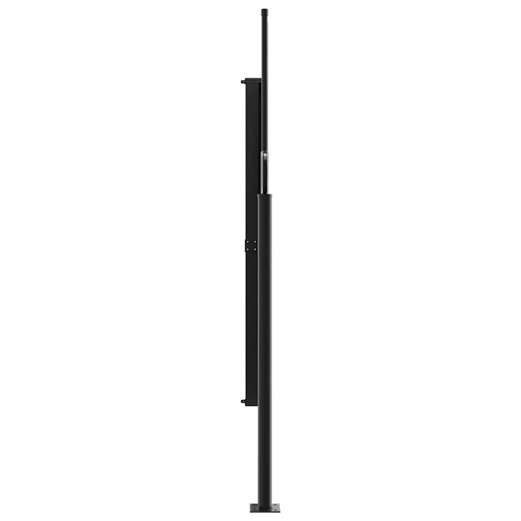 Tenda da Sole Laterale Retrattile Antracite 160x500 cm | homemem39
