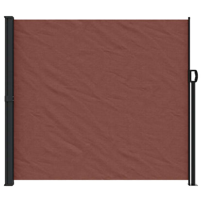 Tenda da Sole Laterale Retrattile Marrone 180x500 cm | homemem39