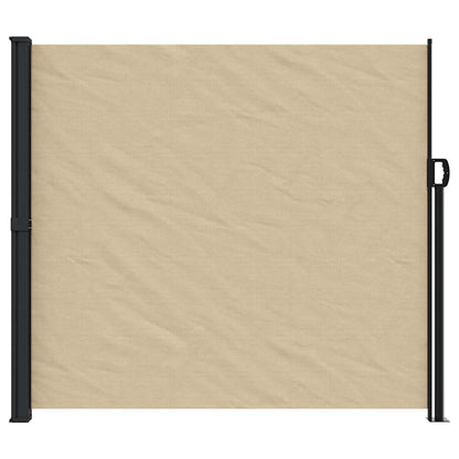 Tenda da Sole Laterale Retrattile Beige 180x500 cm | homemem39
