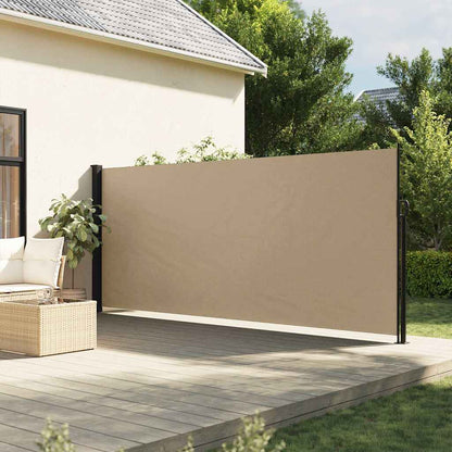 Tenda da Sole Laterale Retrattile Beige 180x500 cm | homemem39