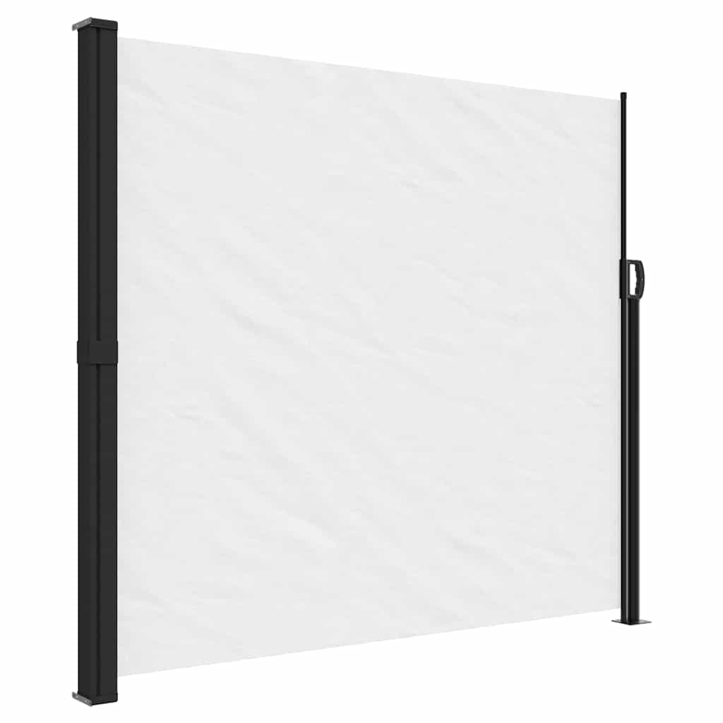 Tenda da Sole Laterale Retrattile Bianco 180x500 cm | homemem39