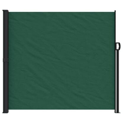 Tenda da Sole Laterale Retrattile Verde Scuro 180x500 cm | homemem39