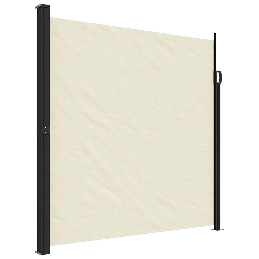 Tenda da Sole Laterale Retrattile Crema 200x500 cm | homemem39