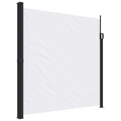 Tenda da Sole Laterale Retrattile Bianco 200x500 cm | homemem39