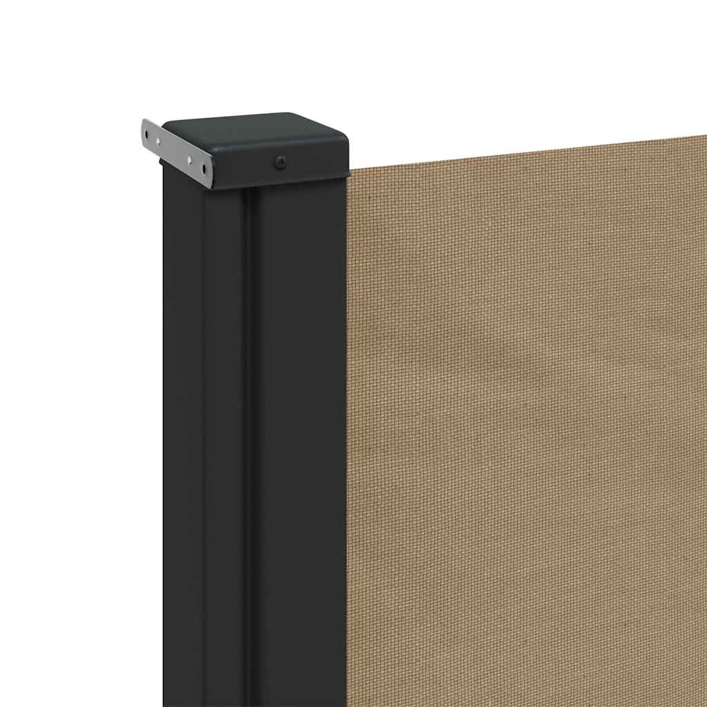 Tenda da Sole Laterale Retrattile Tortora 200x500 cm | homemem39