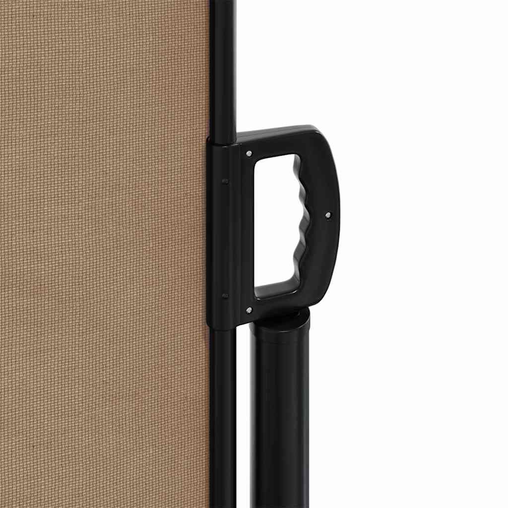 Tenda da Sole Laterale Retrattile Tortora 200x500 cm | homemem39