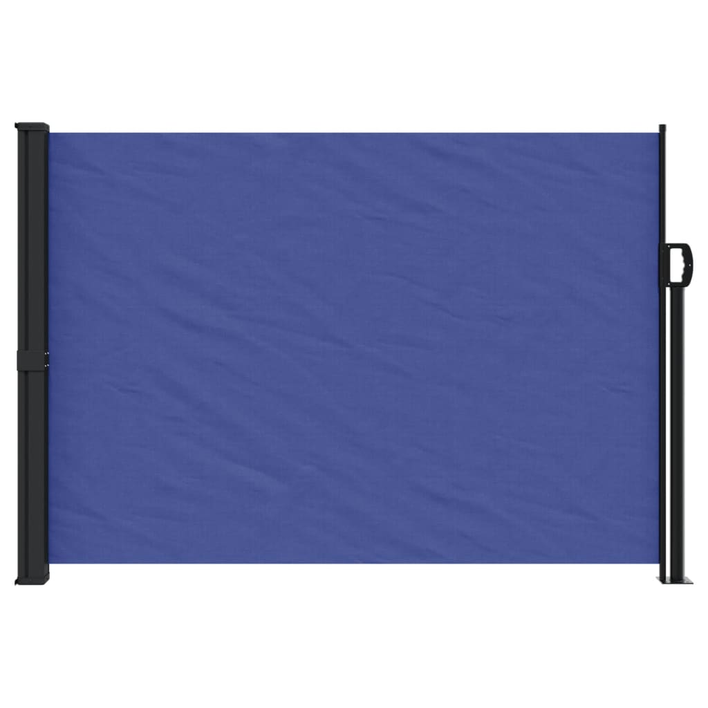 Tenda da Sole Laterale Retrattile Blu 140x600 cm