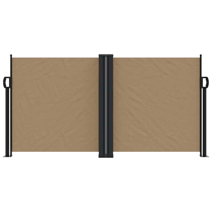 Tenda da Sole Laterale Retrattile Tortora 120x600 cm | homemem39