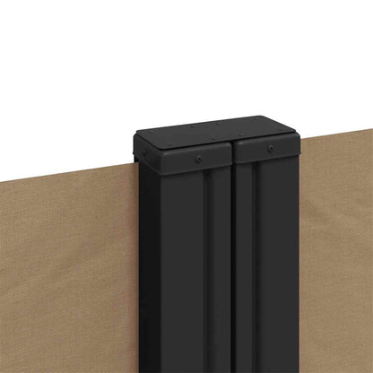 Tenda da Sole Laterale Retrattile Tortora 120x600 cm | homemem39