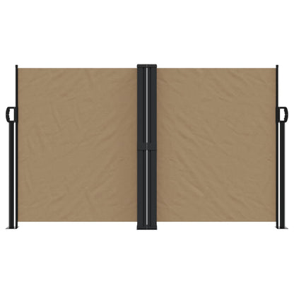 Tenda da Sole Laterale Retrattile Tortora 140x600 cm