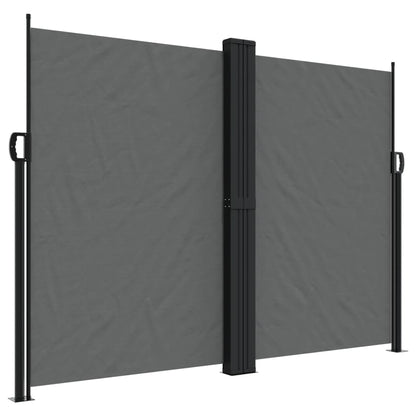 Tenda da Sole Laterale Retrattile Antracite 180x600 cm